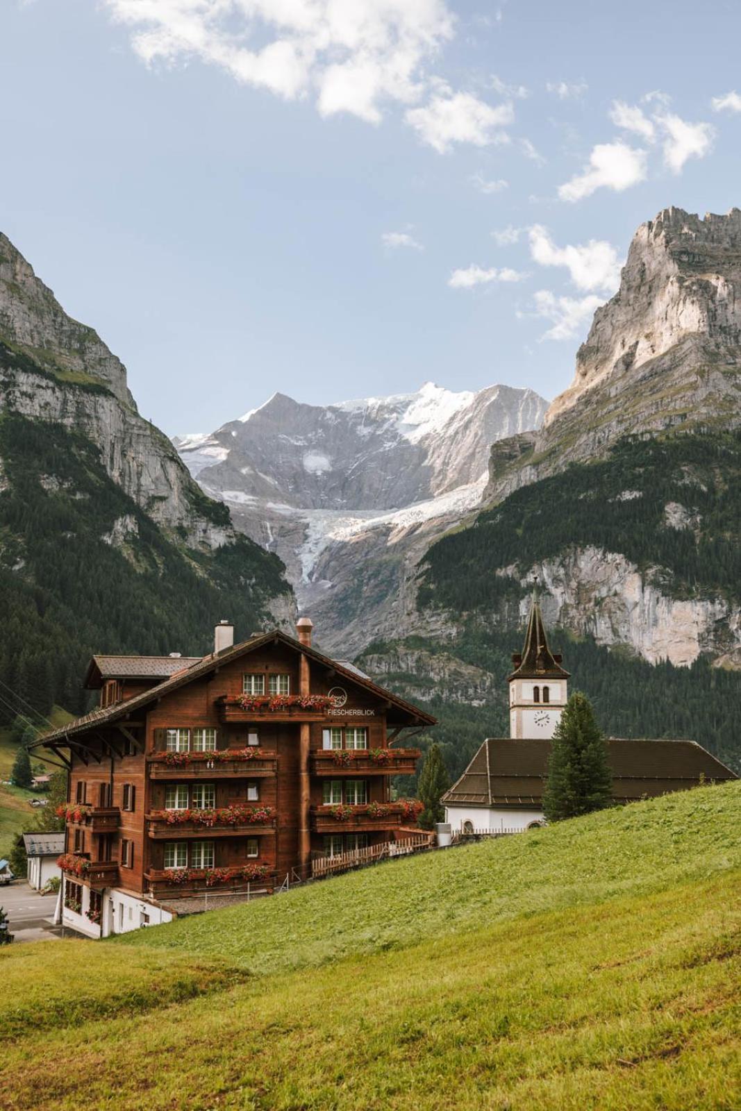 Hotel Fiescherblick Grindelwald Exterior photo